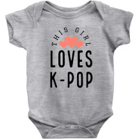 This Girl Loves K-pop - Korean Music Lover Baby Bodysuit | Artistshot