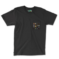 Cryptopunk X16 Pocket T-shirt | Artistshot