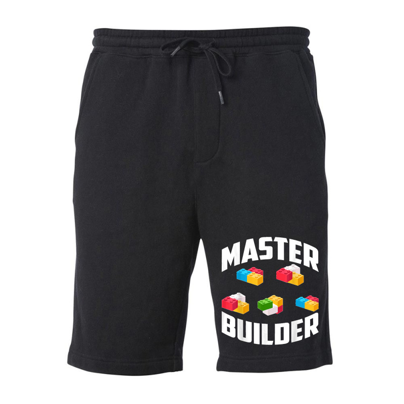 1.master Builder Brick Builder Funny Blocks Toys Gift Fleece Short | Artistshot