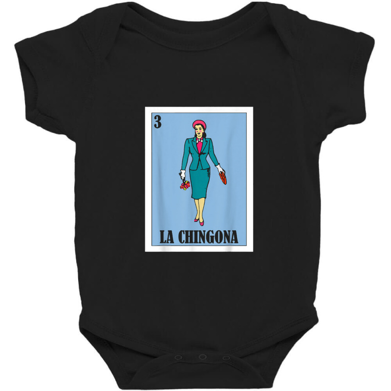 La Chingona Lottery Gift   Mexican Lottery La Chingona Baby Bodysuit by RetnoAN | Artistshot