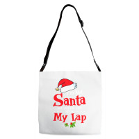 Christmas Tee I'm Not Santa But You Can Still Sit On My Lap Sweatshirt Adjustable Strap Totes | Artistshot