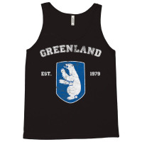 Vintage Coat Of Arms Greenland Tank Top | Artistshot