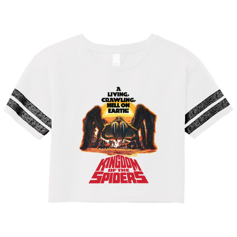 Kingdom Of The Spiders Scorecard Crop Tee by Syeikh | Artistshot