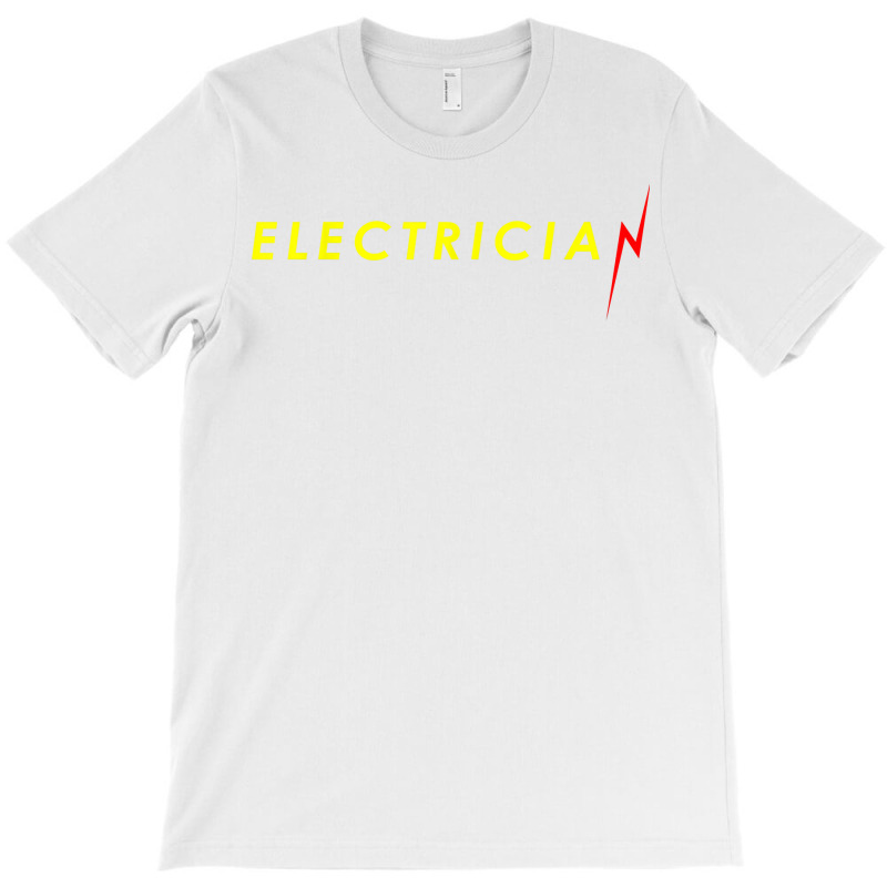 Electrician Flash Thunderbolt Funny Superhero Electricians T Shirt T-shirt | Artistshot