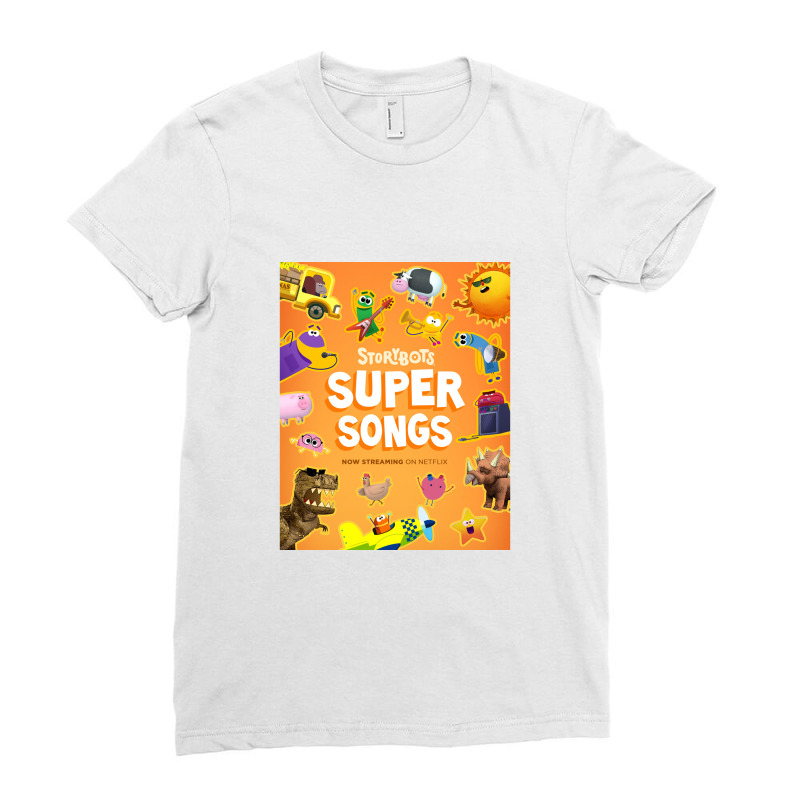 Ask The Storybots Ladies Fitted T-Shirt by bisnisharam | Artistshot