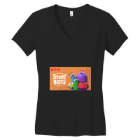 Ask The Storybots Women's V-neck T-shirt | Artistshot