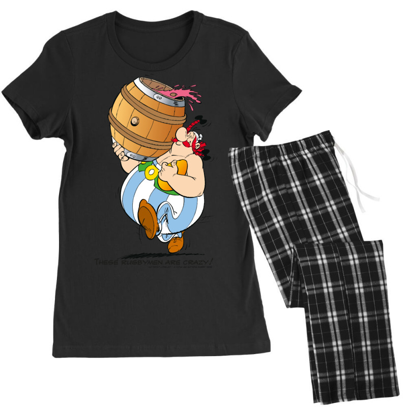 Asterix & Obelix These Rugbymen Women's Pajamas Set by BentonWehrle | Artistshot