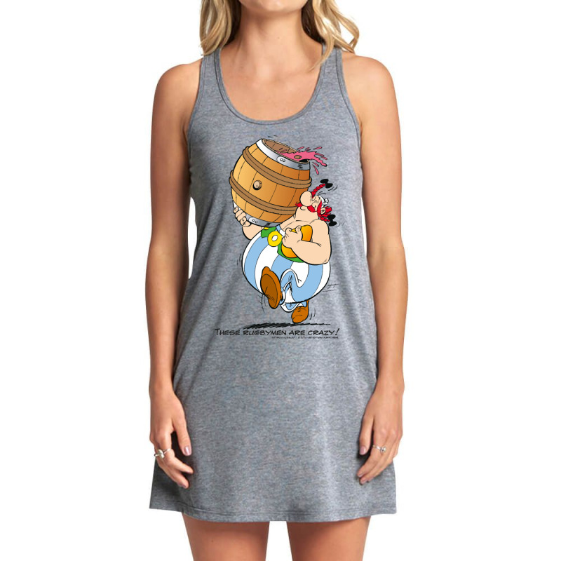 Asterix & Obelix These Rugbymen Tank Dress by BentonWehrle | Artistshot