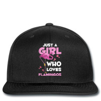 Zoo Animal Exotic Bird Women Just A Girl Who Loves Flamingos Printed Hat | Artistshot