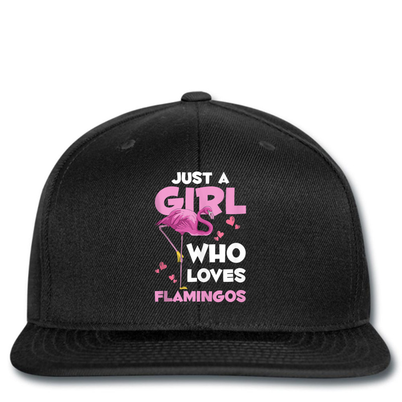 Zoo Animal Exotic Bird Women Just A Girl Who Loves Flamingos Printed hat by LaytonDesign | Artistshot