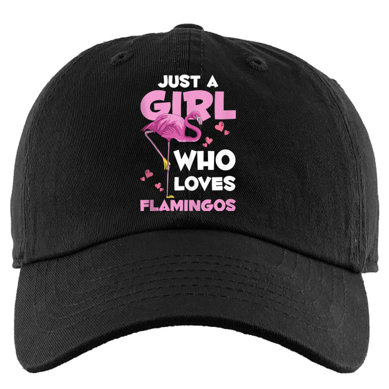 Zoo Animal Exotic Bird Women Just A Girl Who Loves Flamingos Kids Cap by LaytonDesign | Artistshot