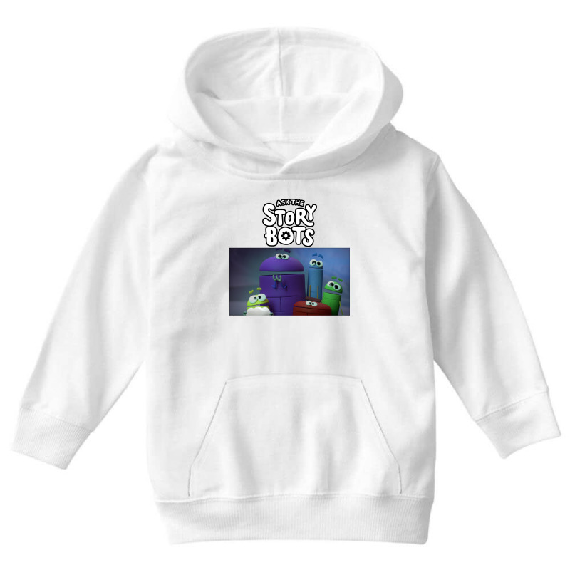 Ask The Storybots Youth Hoodie by bisnisharam | Artistshot