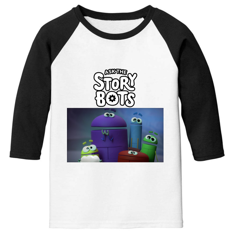 Ask The Storybots Youth 3/4 Sleeve by bisnisharam | Artistshot