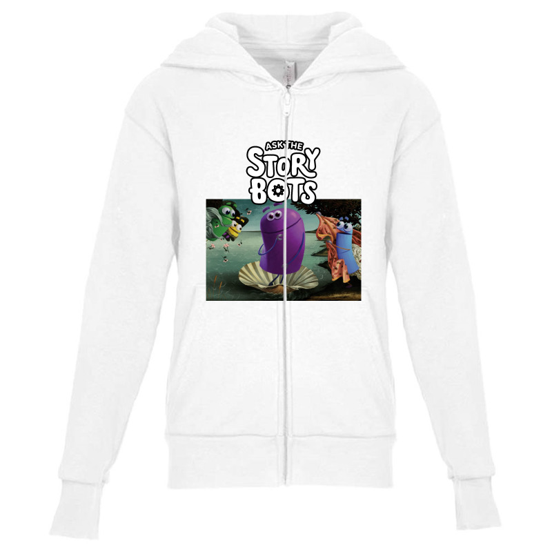 Ask The Storybots Youth Zipper Hoodie by bisnisharam | Artistshot