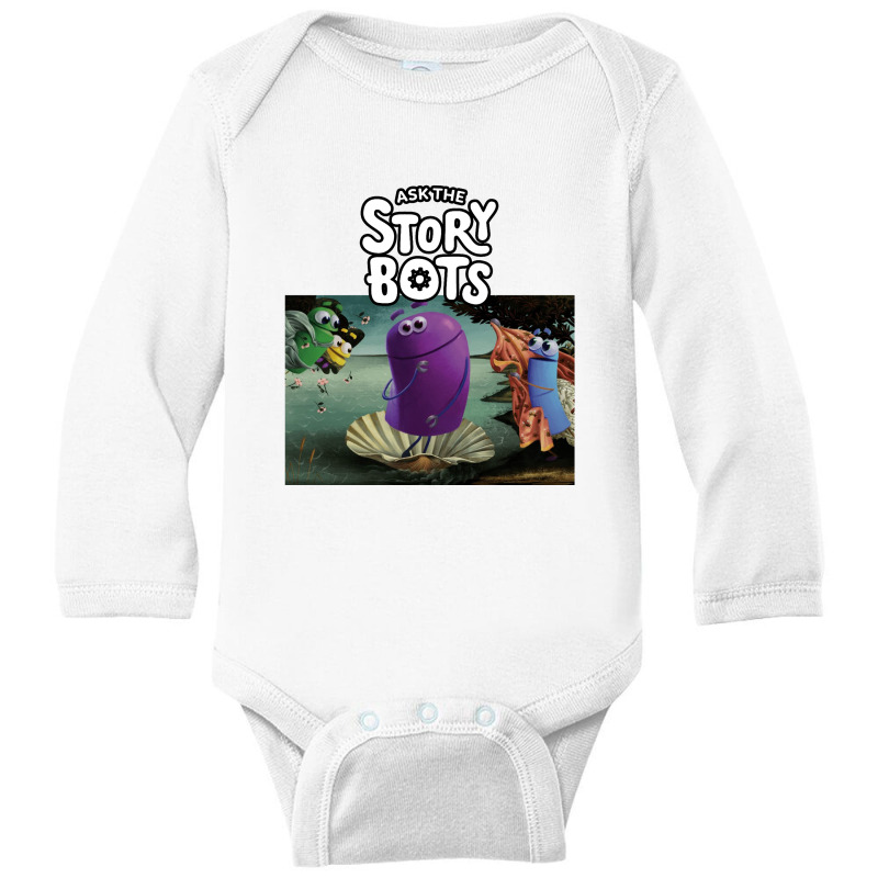 Ask The Storybots Long Sleeve Baby Bodysuit by bisnisharam | Artistshot