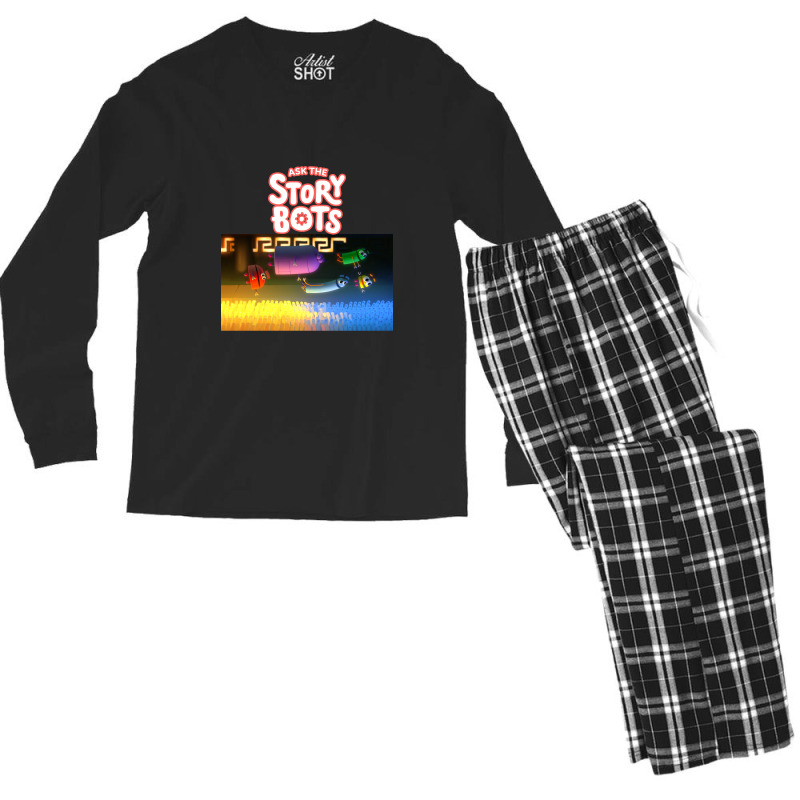 Ask The Storybots Men's Long Sleeve Pajama Set by bisnisharam | Artistshot