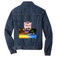 Ask The Storybots Men Denim Jacket | Artistshot