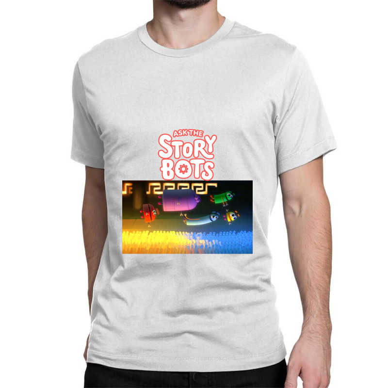 Ask The Storybots Classic T-shirt by bisnisharam | Artistshot