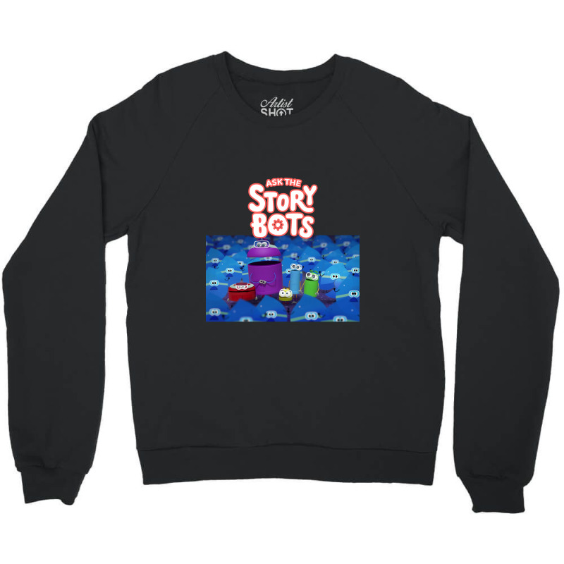 Ask The Storybots Crewneck Sweatshirt by bisnisharam | Artistshot