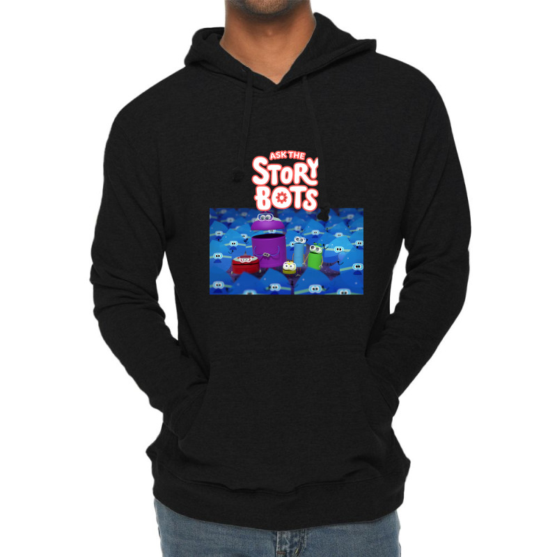 Ask The Storybots Lightweight Hoodie by bisnisharam | Artistshot