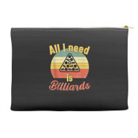 12.all I Need Is Billiards  Billiards Snooker Pool Tank Top Accessory Pouches | Artistshot