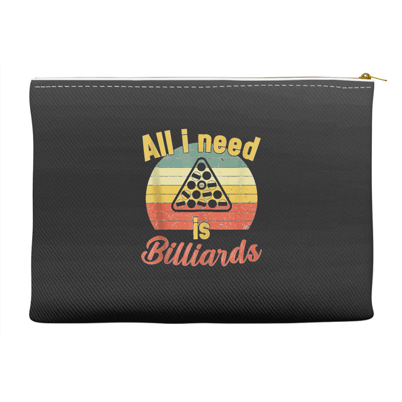 12.all I Need Is Billiards  Billiards Snooker Pool Tank Top Accessory Pouches | Artistshot