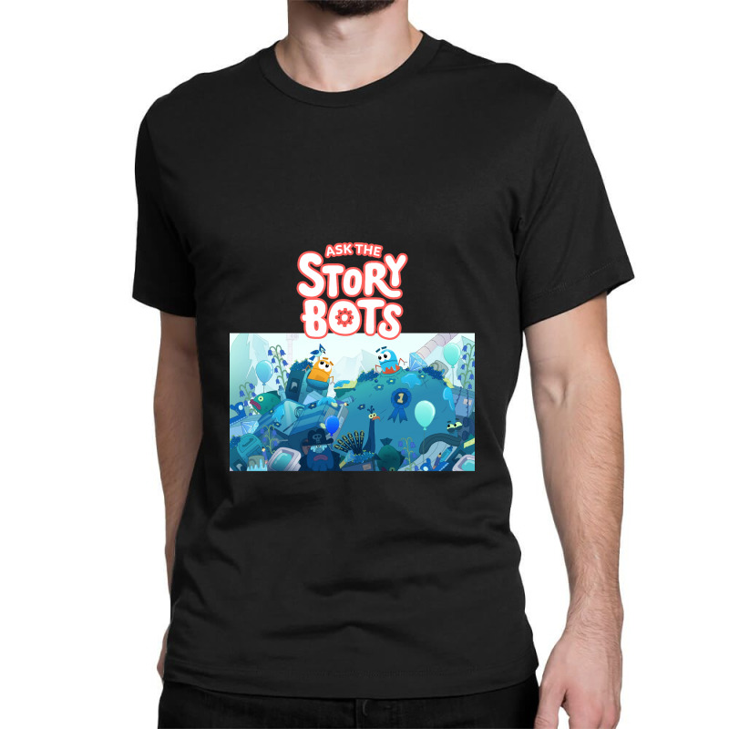 Ask The Storybots Classic T-shirt by bisnisharam | Artistshot