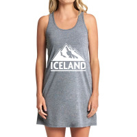 Iceland Mountain Tank Dress | Artistshot