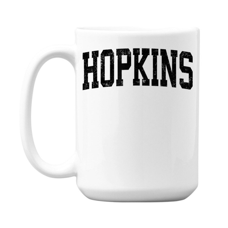 Hopkins Minnesota Mn Vintage Athletic Sports Black Design T Shirt 15 Oz Coffee Mug | Artistshot