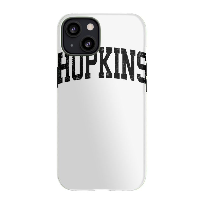 Hopkins Minnesota Mn Vintage Athletic Sports Black Design T Shirt Iphone 13 Case | Artistshot