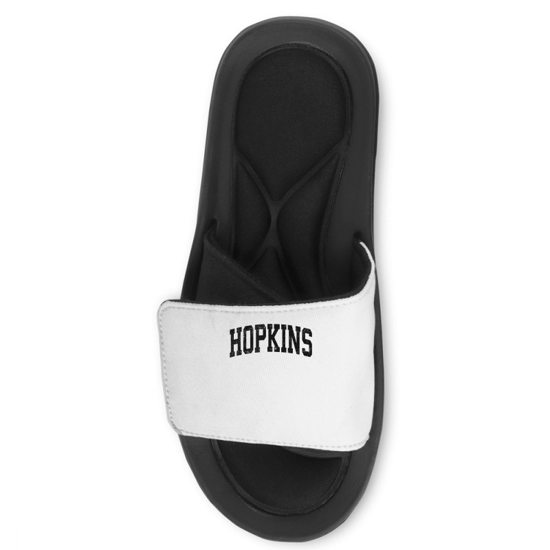 Hopkins Minnesota Mn Vintage Athletic Sports Black Design T Shirt Slide Sandal | Artistshot