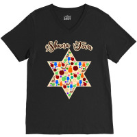 Shana Tova, Rosh Hashanah, Men Women Kids, Jewish New Year T Shirt V-neck Tee | Artistshot