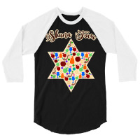 Shana Tova, Rosh Hashanah, Men Women Kids, Jewish New Year T Shirt 3/4 Sleeve Shirt | Artistshot