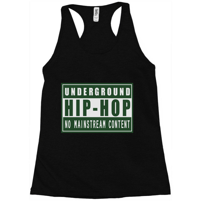 Underground Hip-hop Flex Racerback Tank by Joey Bassett | Artistshot