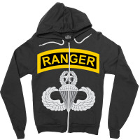 Ranger And Airborne Master Zipper Hoodie | Artistshot