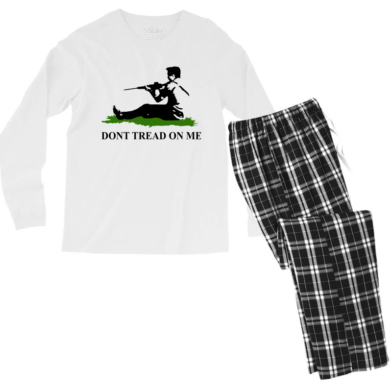 Kyle Rittenhouse Don't Thread On Me Men's Long Sleeve Pajama Set | Artistshot