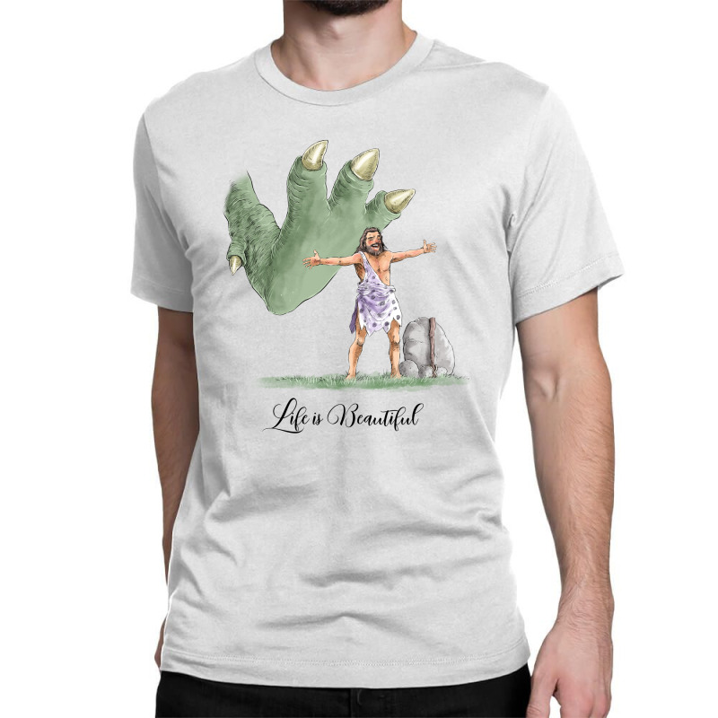 Life Is Beautiful For Light Classic T-shirt by autlu2024 | Artistshot