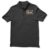 Master Builder Engineer Big Building Blocks Build Children T Shirt Men's Polo Shirt | Artistshot