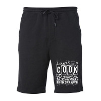 17.i Can Cook But I Can Start An Argument From Scratch Fleece Short | Artistshot