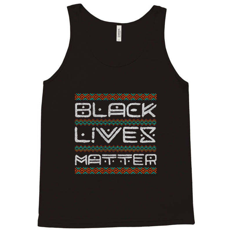 Black Lives Matter Africa Lettering Gift   Black Lives Matter Politica Tank Top by loomcnultys | Artistshot