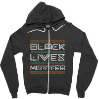 Black Lives Matter Africa Lettering Gift   Black Lives Matter Politica Zipper Hoodie | Artistshot