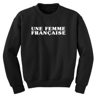 Une Femme Francaise T-shirt Youth Sweatshirt | Artistshot