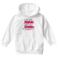 Find Joy In The Journey That God Has Set Before Me Jesus God T Shirt Youth Hoodie | Artistshot