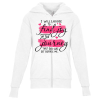 Find Joy In The Journey That God Has Set Before Me Jesus God T Shirt Youth Zipper Hoodie | Artistshot