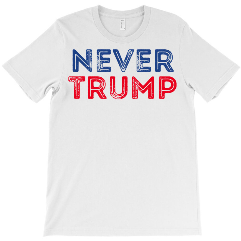 Never Trump Vintage Anti Trump Pullover Hoodie T-shirt | Artistshot