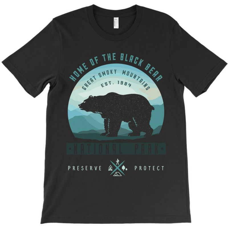 Vintage National Park Great Smoky Mountains Park T-shirt | Artistshot