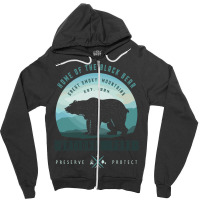 Vintage National Park Great Smoky Mountains Park Zipper Hoodie | Artistshot