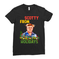 Vintage Movies Scotts Painting Ladies Fitted T-shirt | Artistshot