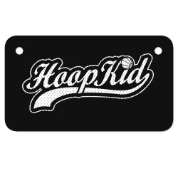 hoop kid script Motorcycle License Plate | Artistshot