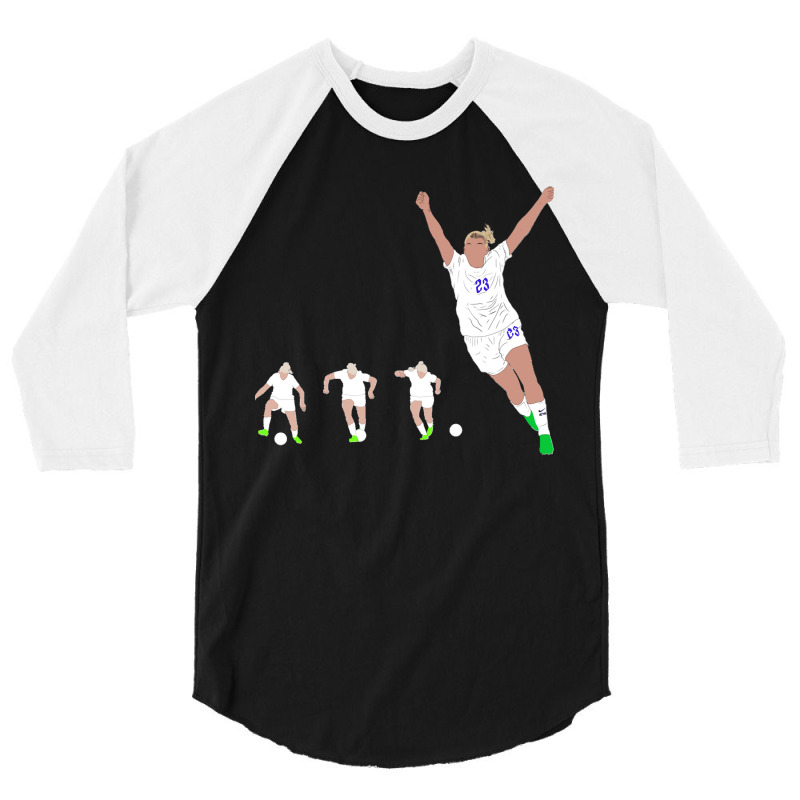 Alessia Russo Backheel Nutmeg Goal Celebration England Euros Classic 3/4 Sleeve Shirt | Artistshot